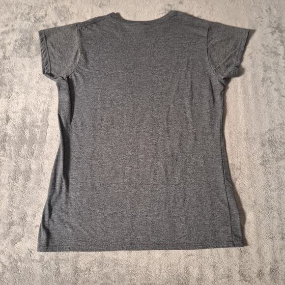 Austin Mahone T-Shirt Women's Junior Size XL Gray Pop Star Music Merchandise - Picture 4 of 6
